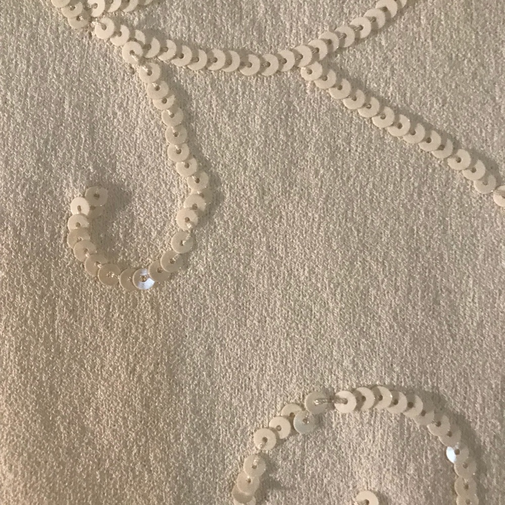 Jones New York Stretch Cream Sleeveless Top - Picture 3 of 6